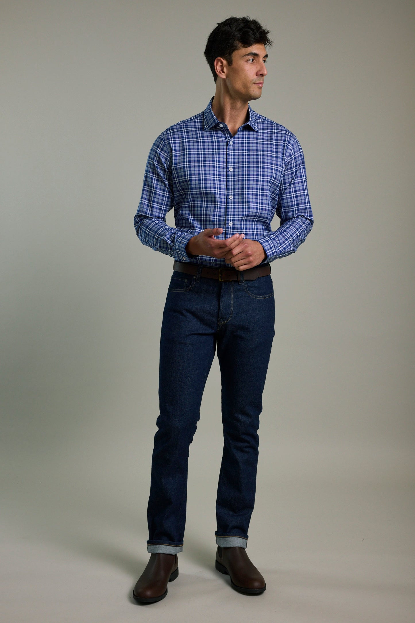 Audley Check Business Shirt