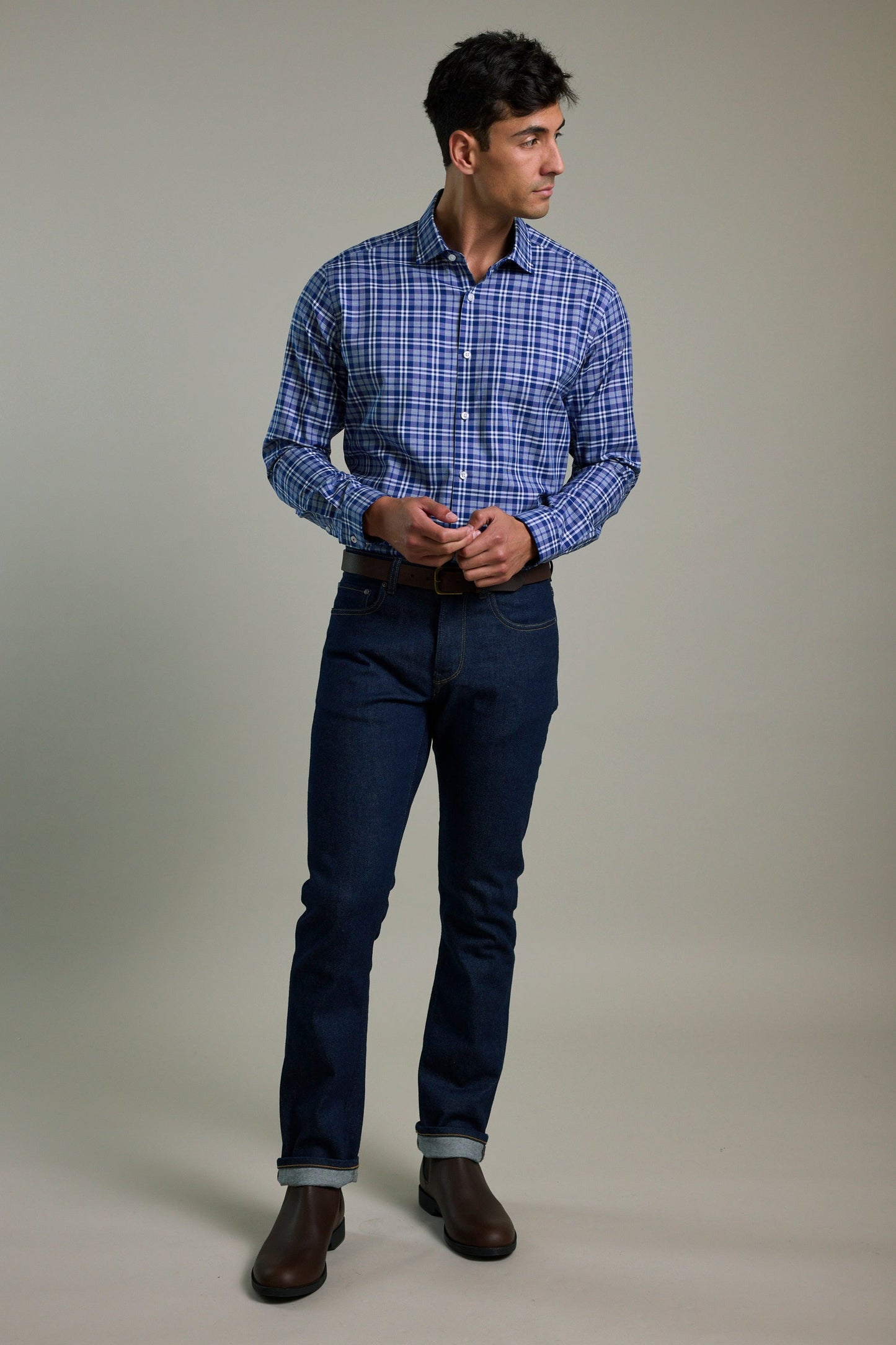 Audley Check Business Shirt