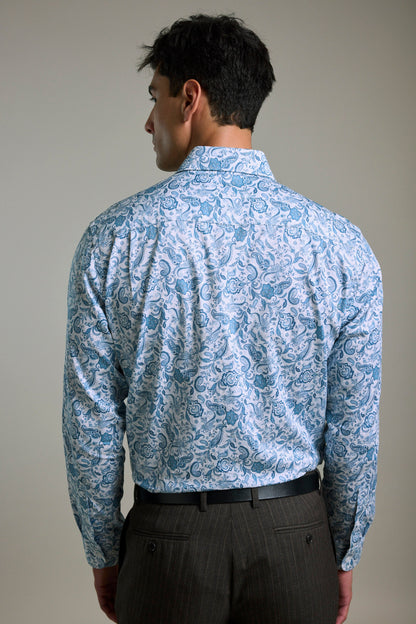 Ronton Print Business Shirt