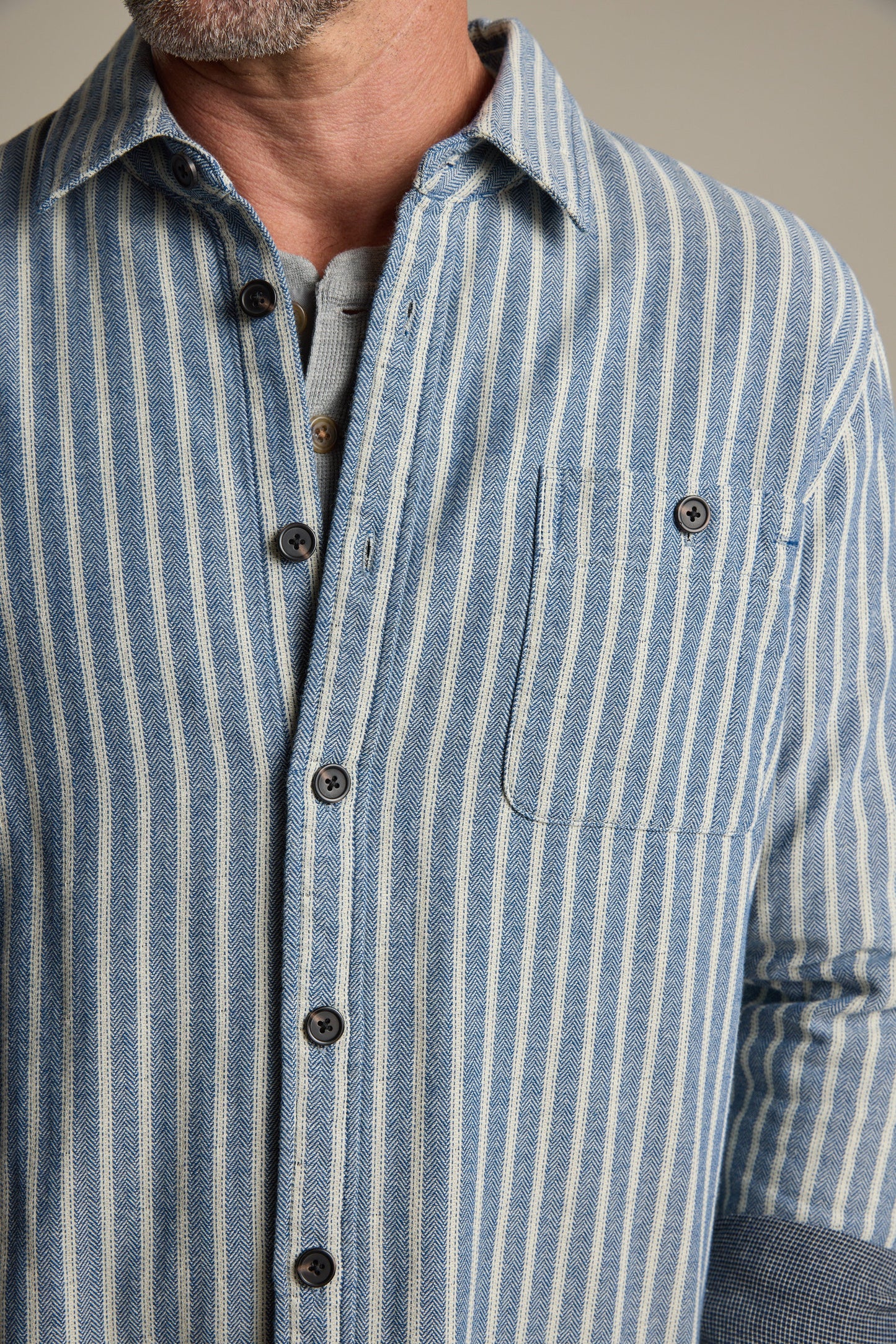 Faulkner Stripe Overshirt