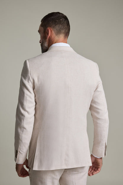 Somerton Linen Double Breasted Blazer