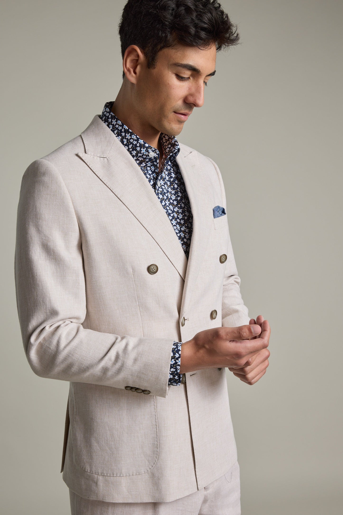 Shelley Print Business Shirt
