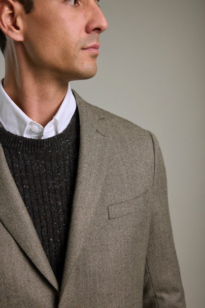 Owen Herringbone Blazer