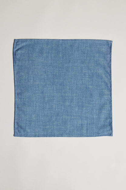 Parisian Denim Pocket Square