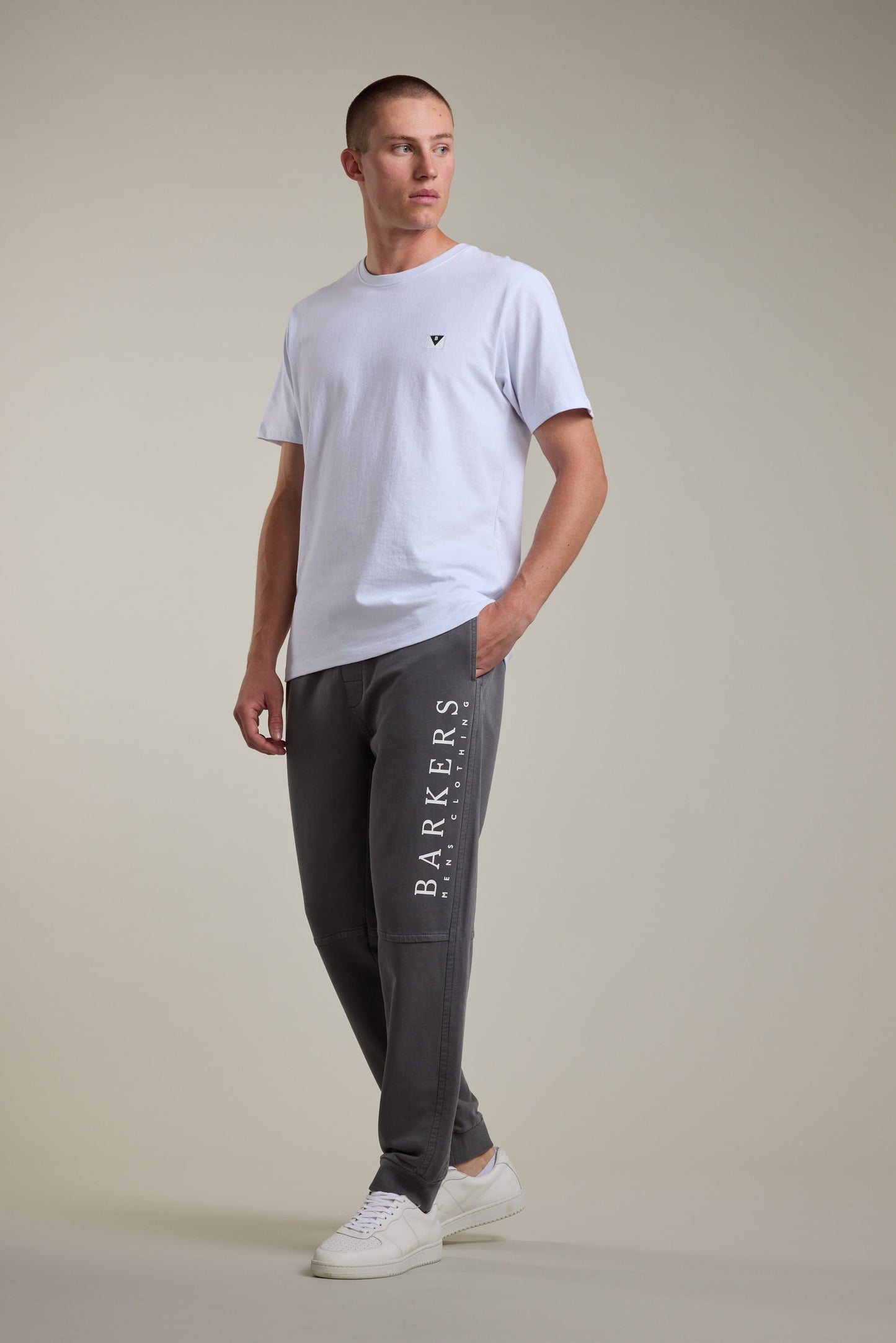 Organic Classic Print Track Pant