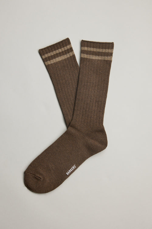 Peak Stripe Boot Sock
