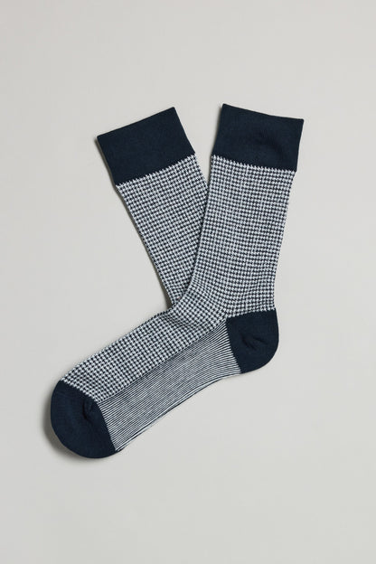 Houndstooth Check Sock