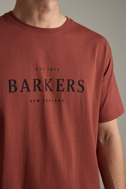 Barkers Heritage Print Tee
