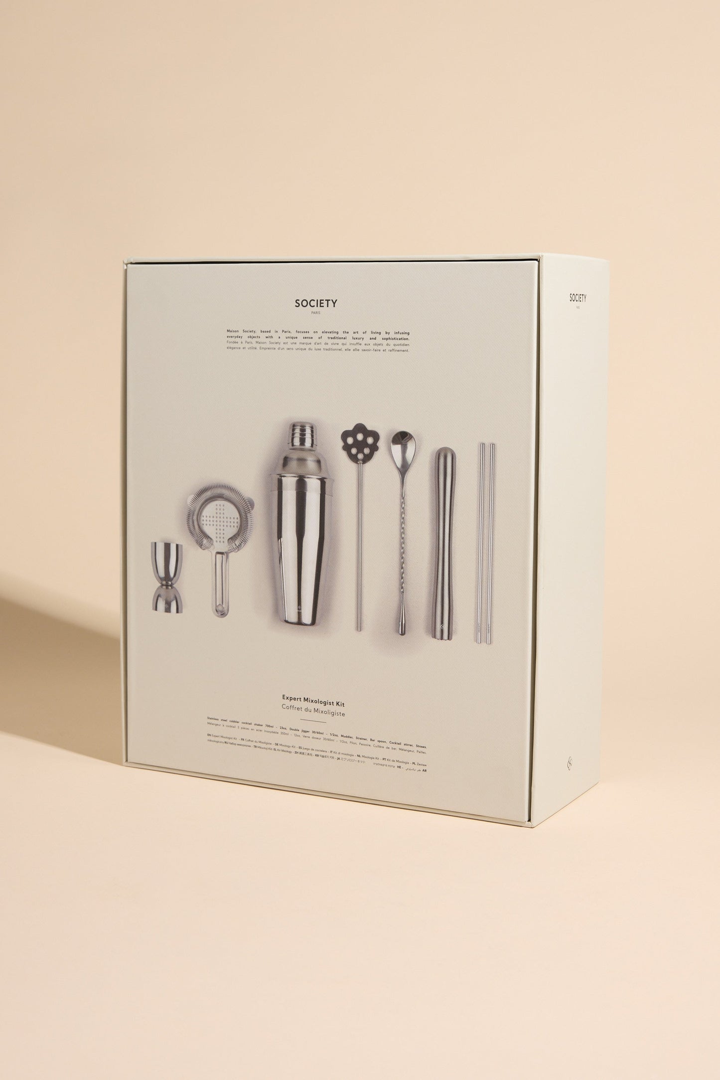 Society Paris Cocktail Mixologist Kit