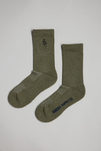 BMC Ribbed Sock