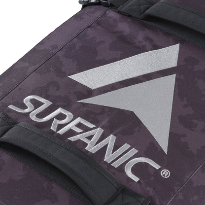 Surfanic Maxim 3.0 70L Roller Bag - Black Map