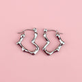 You Make My Heart Melt Hoop Earrings
