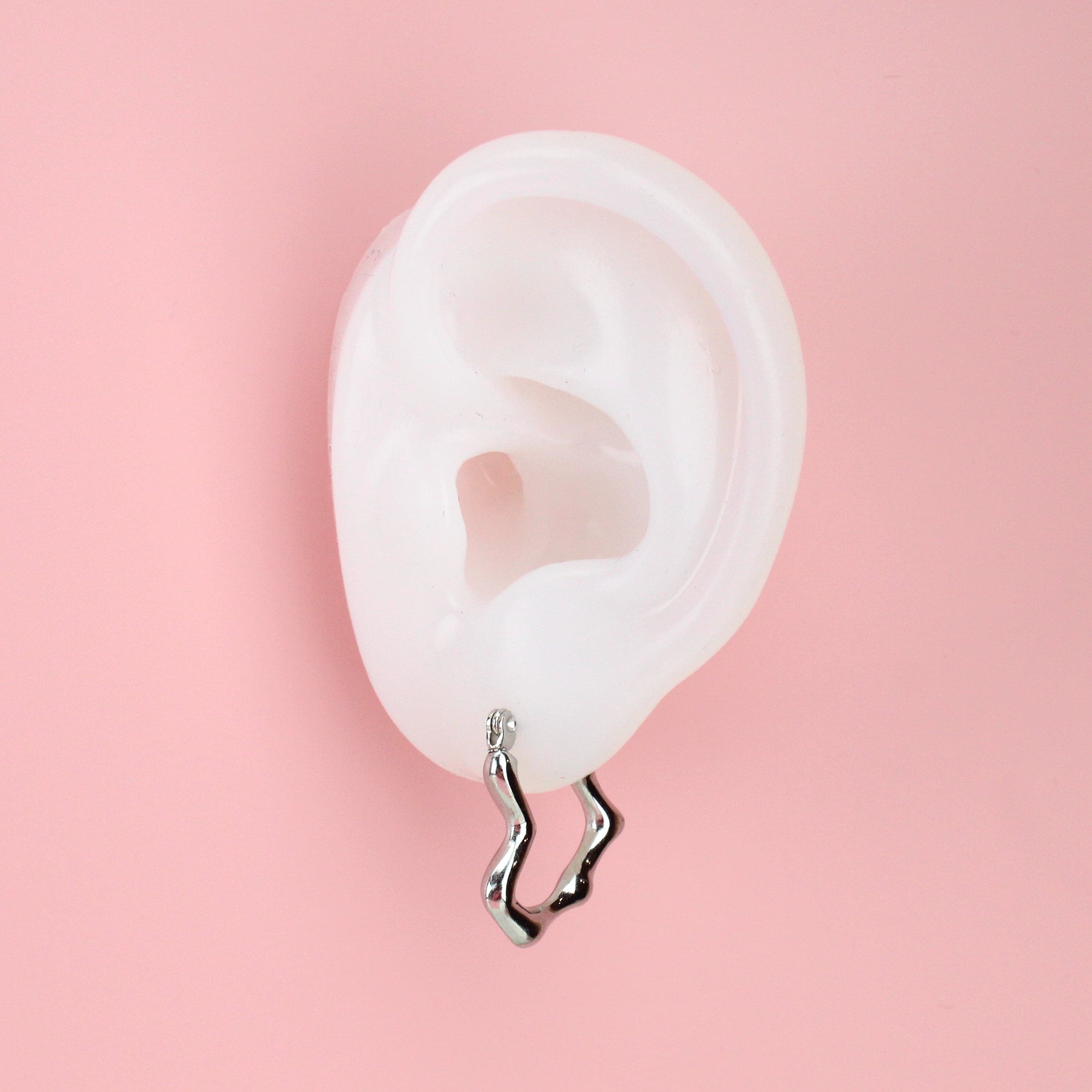 You Make My Heart Melt Hoop Earrings