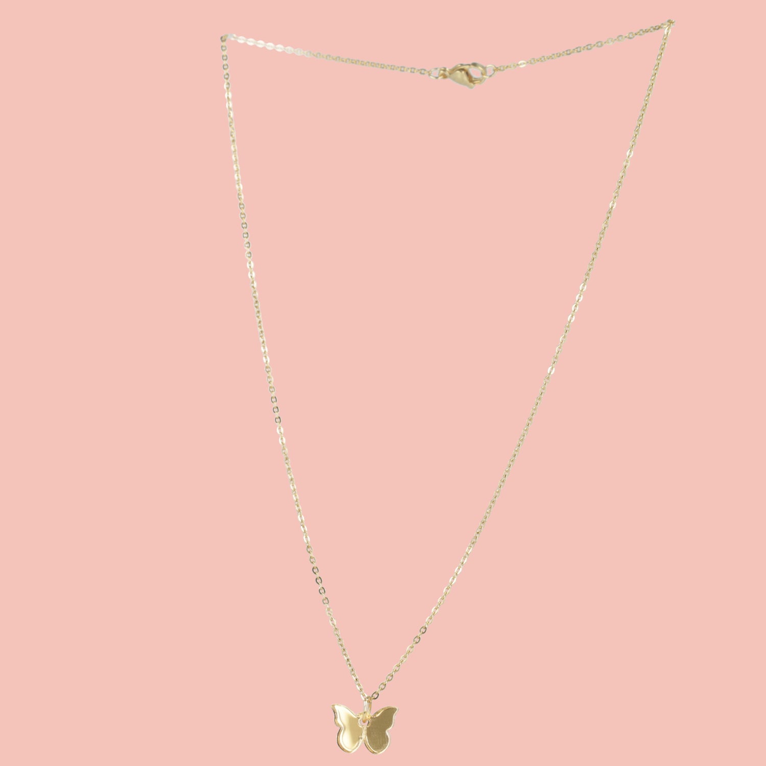 You're my Butterfly, Sugar Baby Necklace (Gold Mirror)