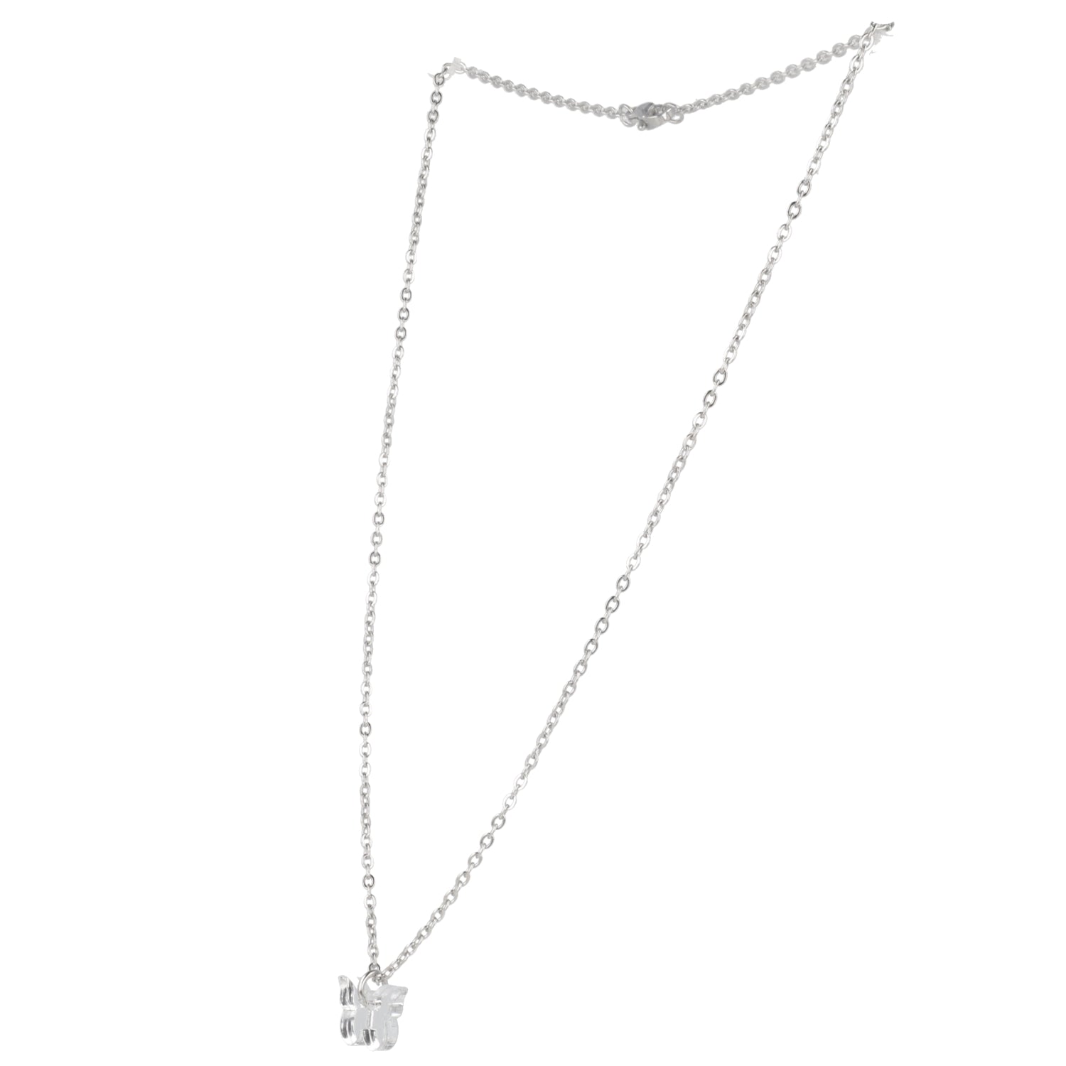You're my Butterfly, Sugar Baby Necklace (Silver Mirror)