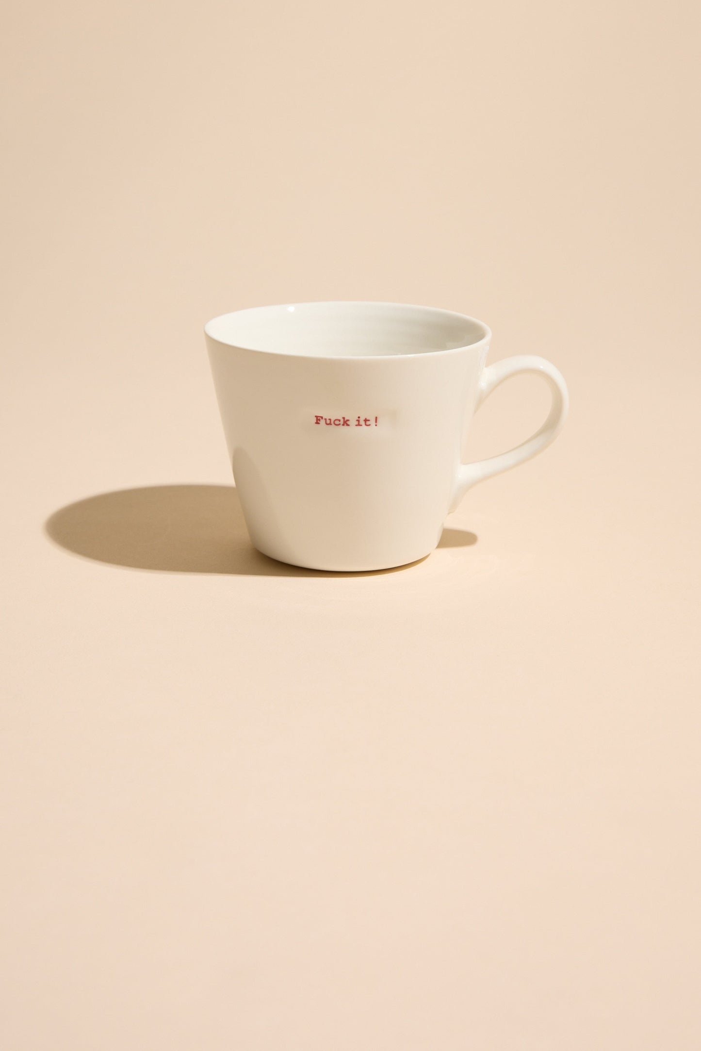 Bucket Mug - F*ck it!