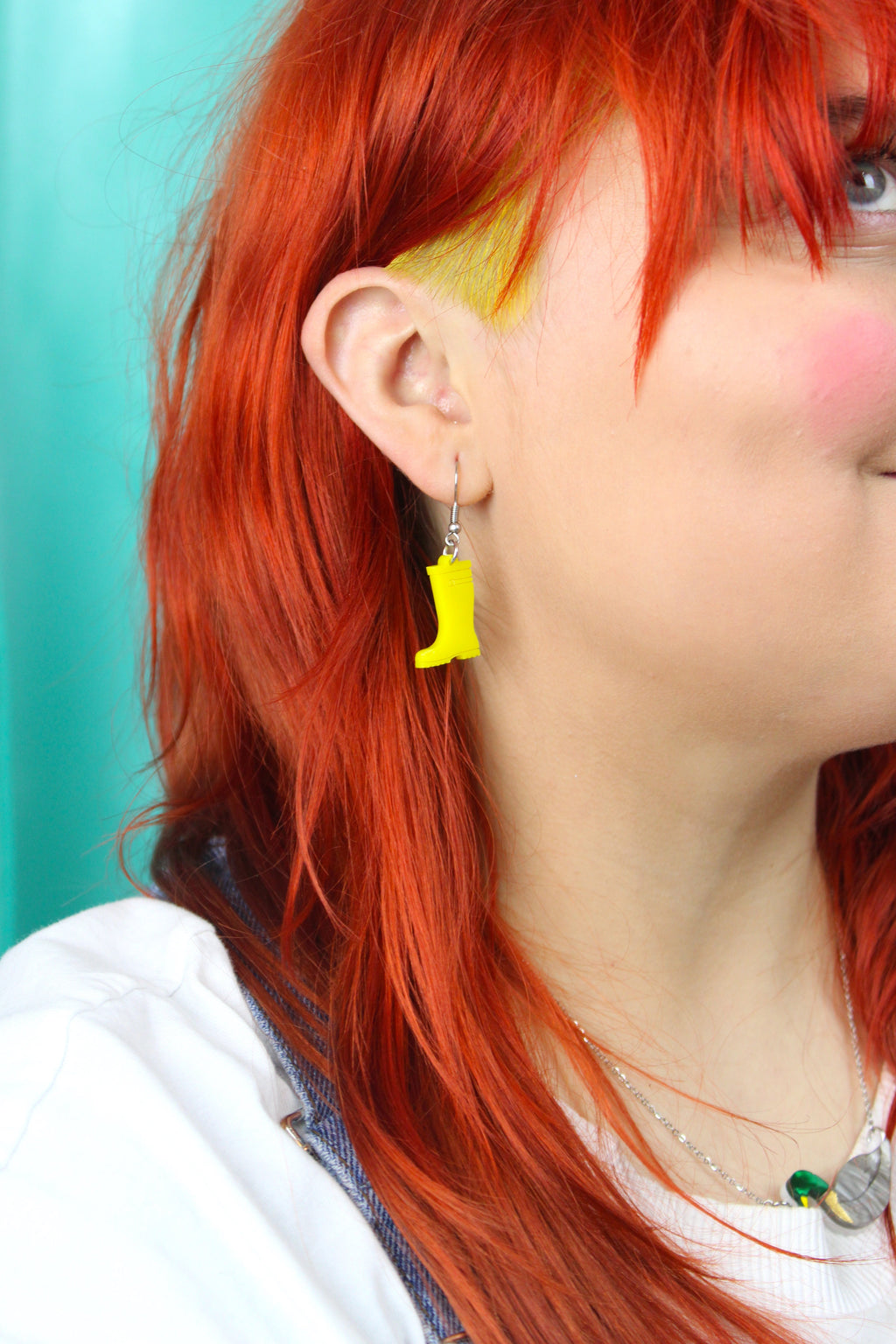 Yellow Wellies Earrings